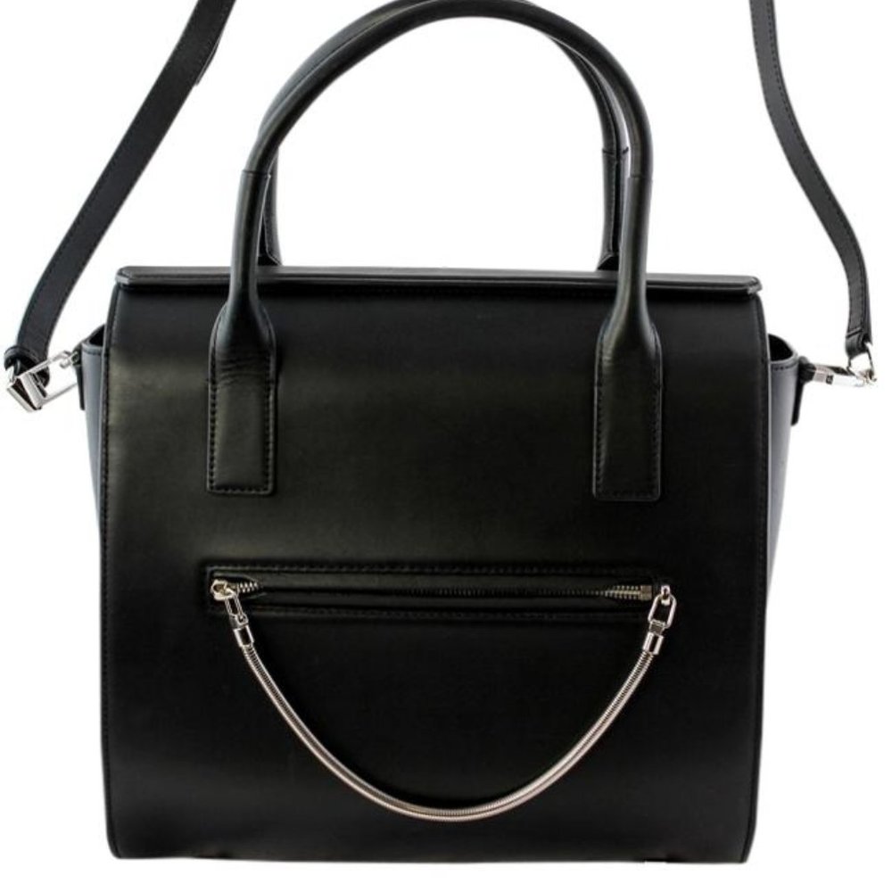 Alexander Wang Black Leather Chastity Purse